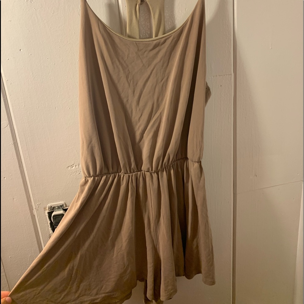 Tan Romper